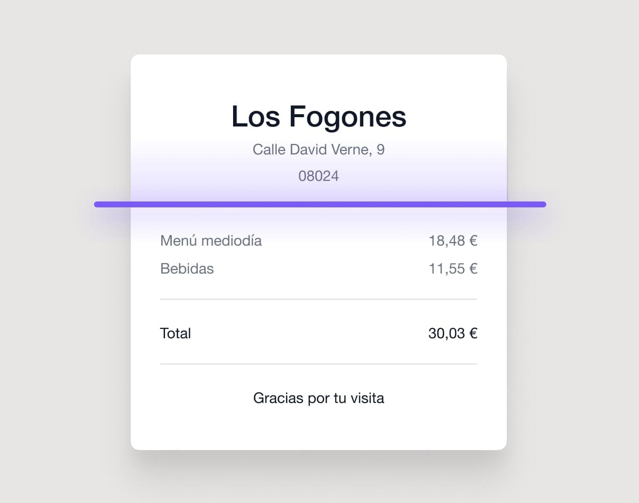 AI scanner digitizing invoices and receipts