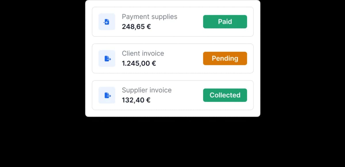 Manage payments and collections in real time