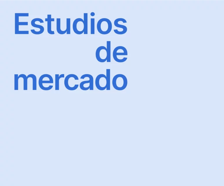 estudios de mercado