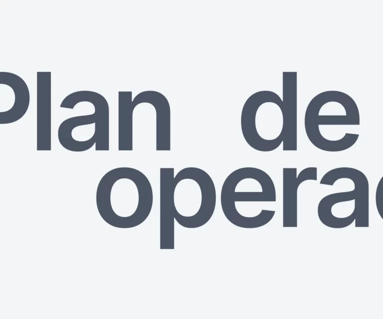 plan de operaciones