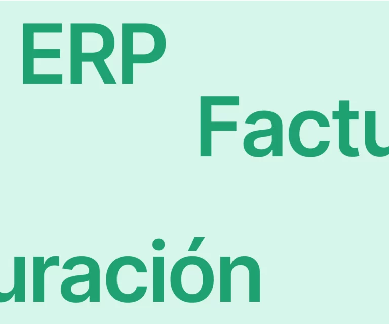 ERP facturación