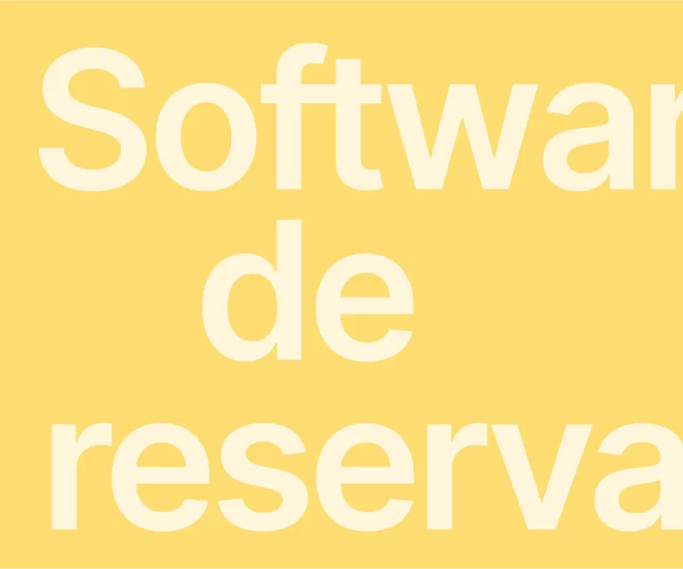 software de reservas